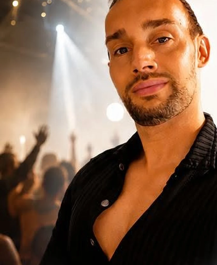 Portrait de Joachim, DJ animateur